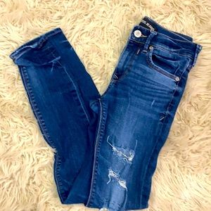 Express ripped jeans